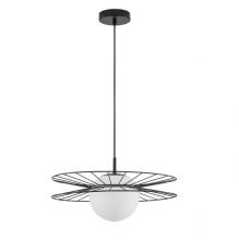 Ellery lampa sufitowa 1x12W IP20 czarny